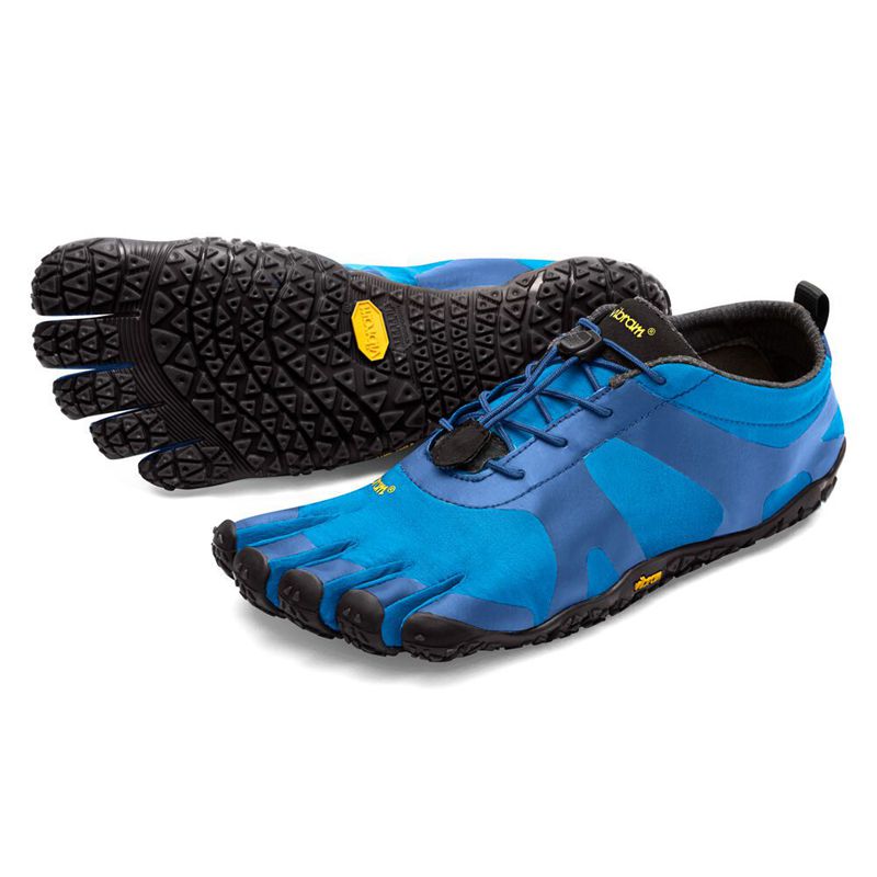 Vibram FiveFingers V-Alpha Férfi Futócipő - Kék DUZQ425